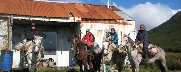 Horseback adventures in Tierra del Fuego